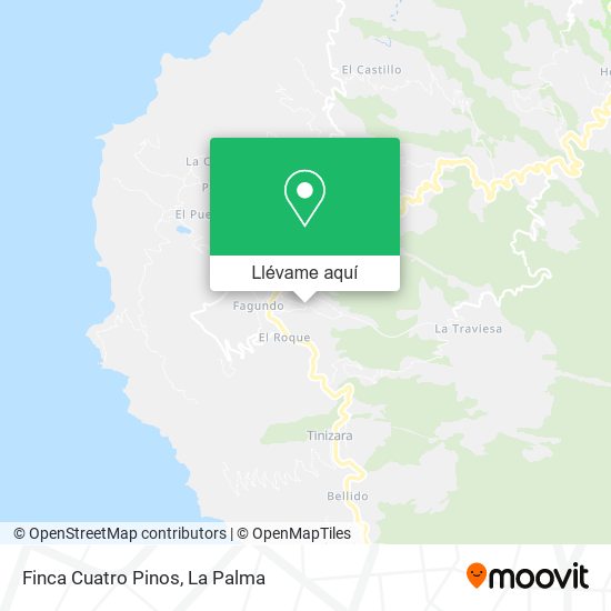 Mapa Finca Cuatro Pinos