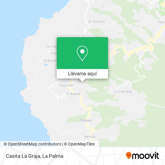 Mapa Casita La Graja
