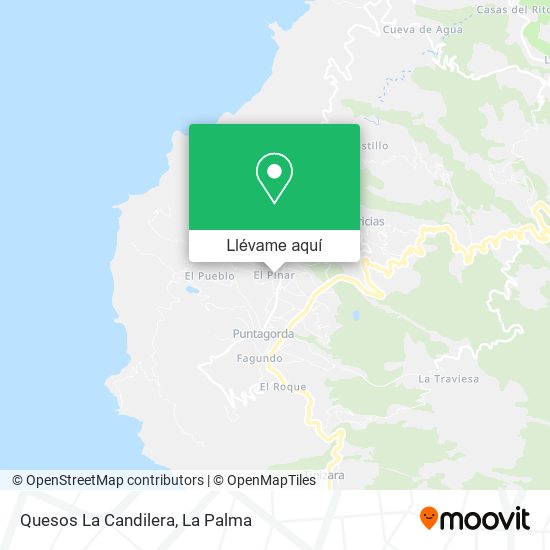Mapa Quesos La Candilera