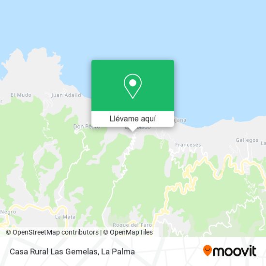 Mapa Casa Rural Las Gemelas