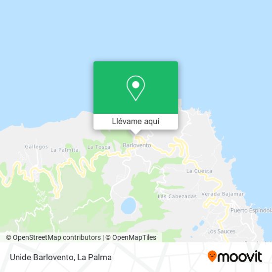 Mapa Unide Barlovento