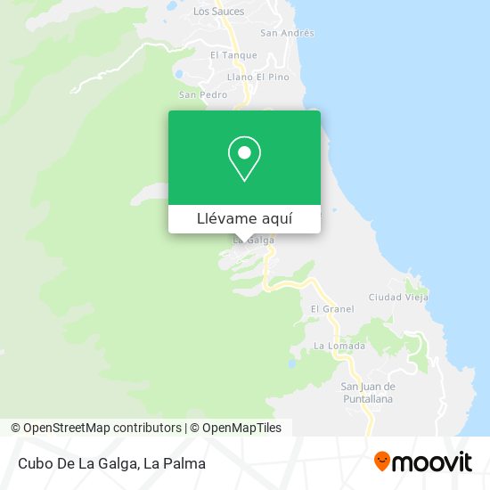 Mapa Cubo De La Galga