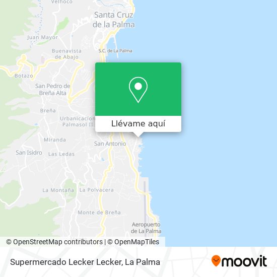 Mapa Supermercado Lecker Lecker
