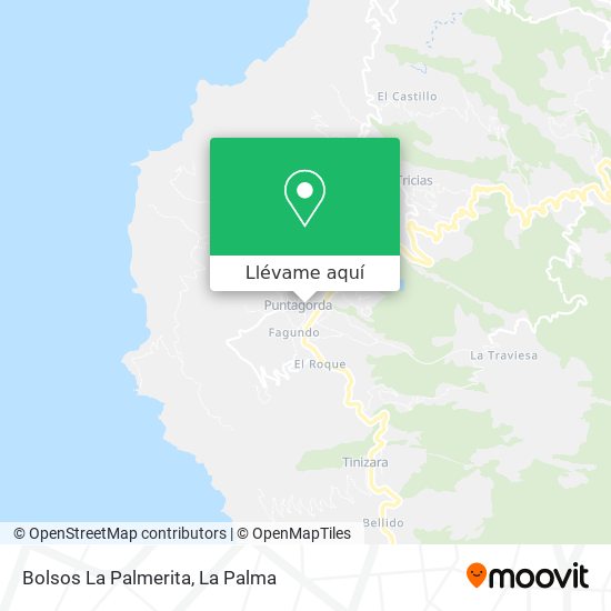 Mapa Bolsos La Palmerita