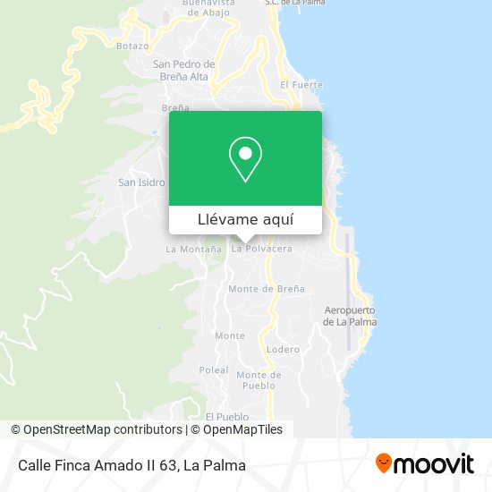 Mapa Calle Finca Amado II 63