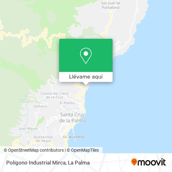 Mapa Polígono Industrial Mirca