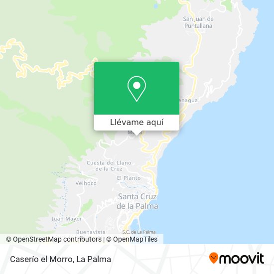 Mapa Caserío el Morro