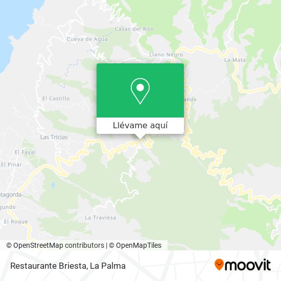 Mapa Restaurante Briesta