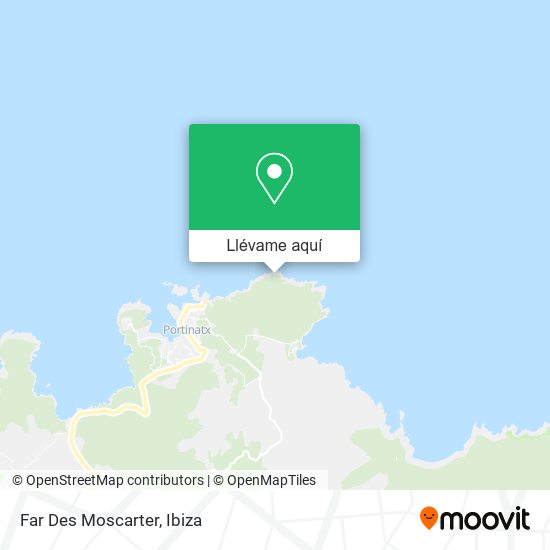 Mapa Far Des Moscarter