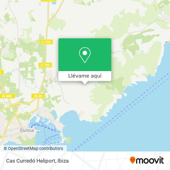 Mapa Cas Curredó Heliport