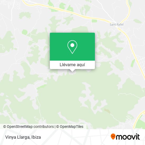 Mapa Vinya Llarga