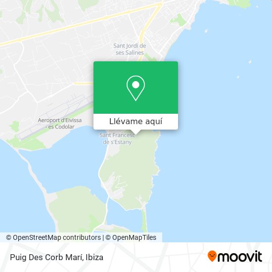 Mapa Puig Des Corb Marí