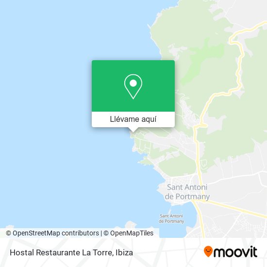 Mapa Hostal Restaurante La Torre