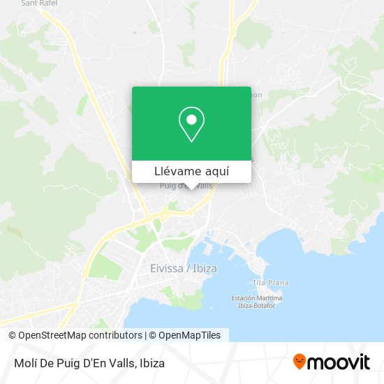 Mapa Molí De Puig D'En Valls