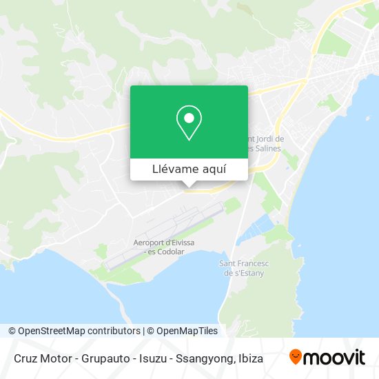 Mapa Cruz Motor - Grupauto - Isuzu - Ssangyong