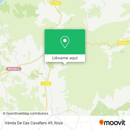 Mapa Vénda De Cas Cavallers 49