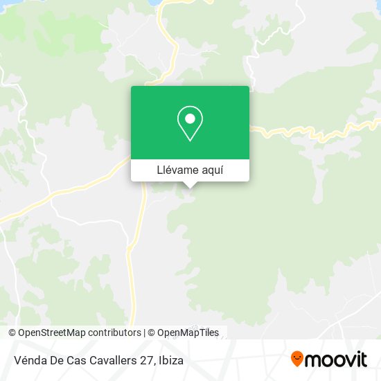 Mapa Vénda De Cas Cavallers 27