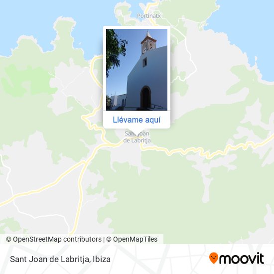 Mapa Sant Joan de Labritja