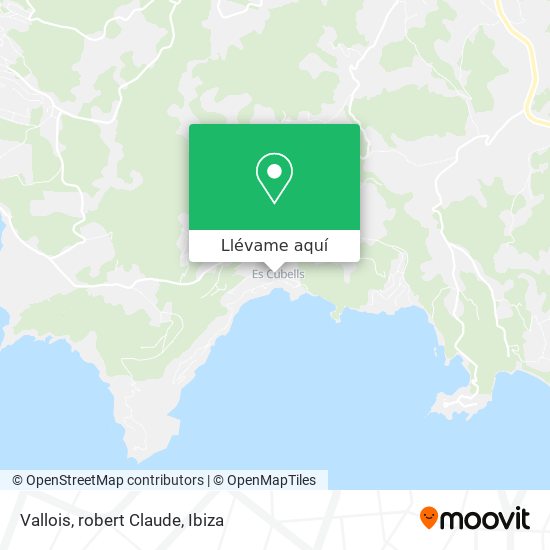 Mapa Vallois, robert Claude