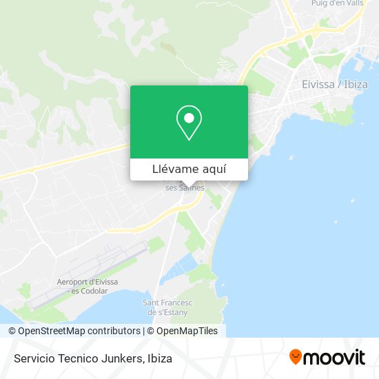 Mapa Servicio Tecnico Junkers