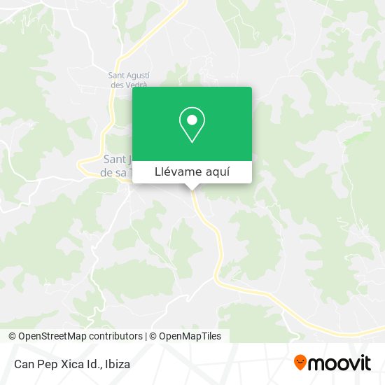 Mapa Can Pep Xica Id.