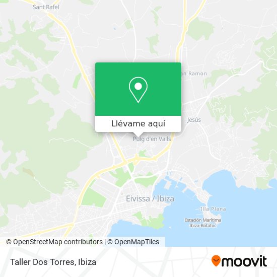 Mapa Taller Dos Torres