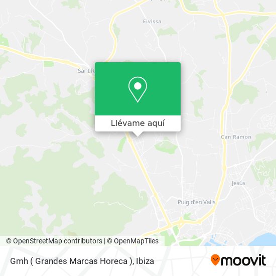 Mapa Gmh ( Grandes Marcas Horeca )