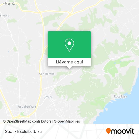 Mapa Spar - Excluib