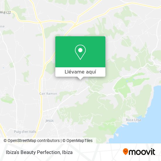 Mapa Ibiza's Beauty Perfection