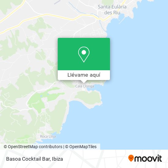 Mapa Basoa Cocktail Bar