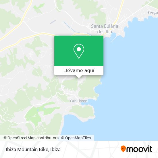 Mapa Ibiza Mountain Bike