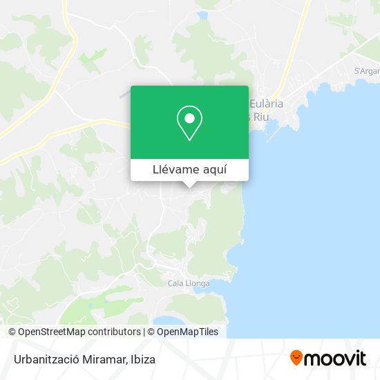 Mapa Urbanització Miramar
