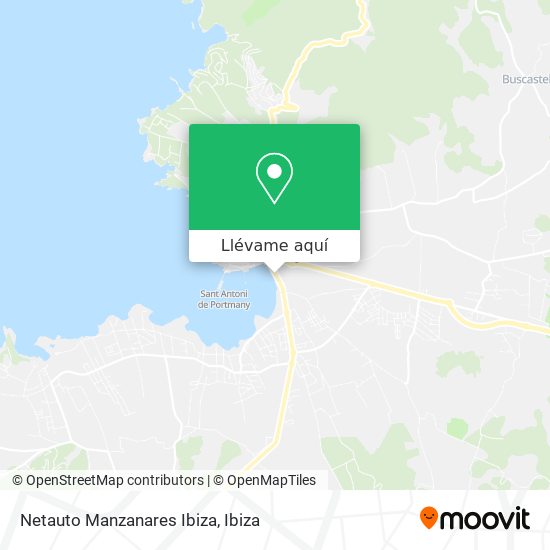 Mapa Netauto Manzanares Ibiza