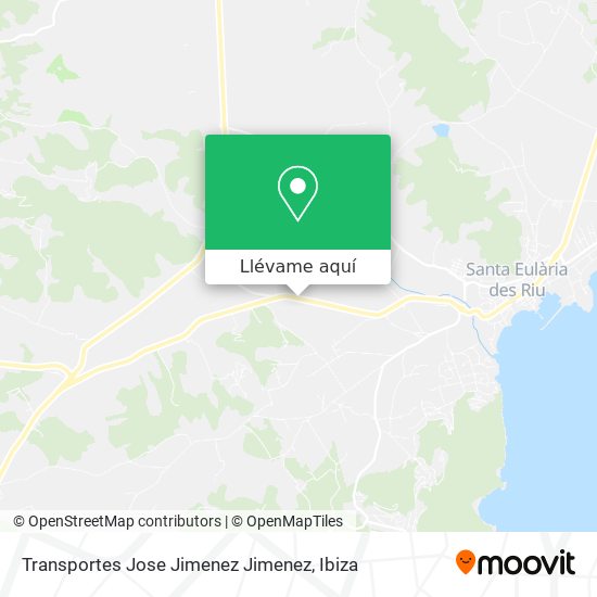 Mapa Transportes Jose Jimenez Jimenez