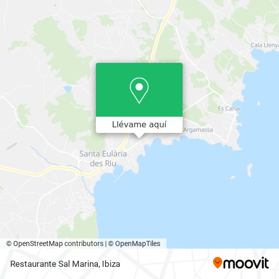 Mapa Restaurante Sal Marina
