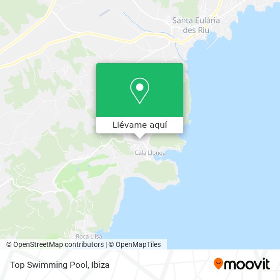 Mapa Top Swimming Pool