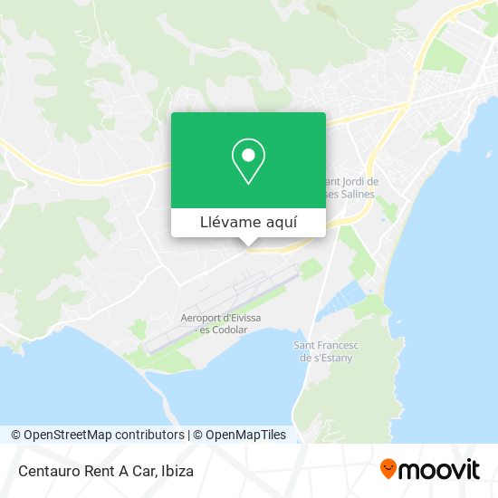 Mapa Centauro Rent A Car