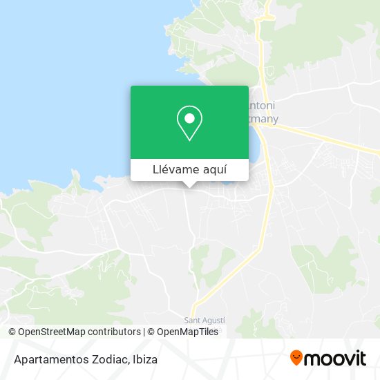 Mapa Apartamentos Zodiac