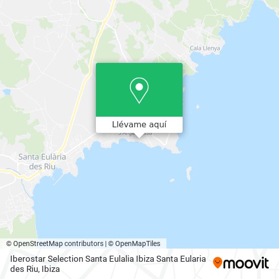 Mapa Iberostar Selection Santa Eulalia Ibiza Santa Eularia des Riu