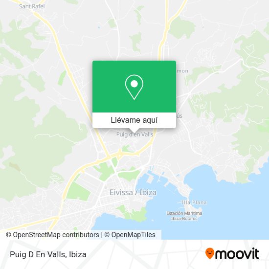 Mapa Puig D En Valls