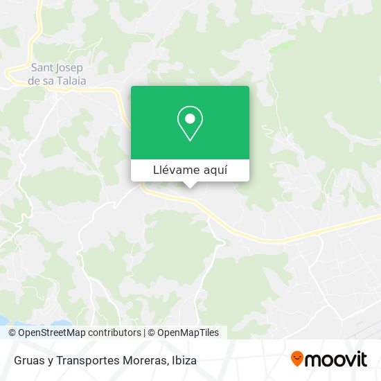 Mapa Gruas y Transportes Moreras