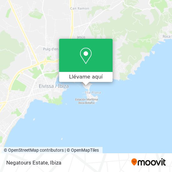 Mapa Negatours Estate