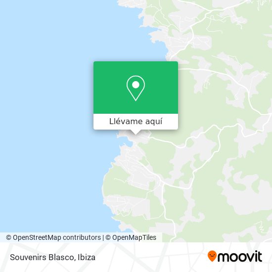Mapa Souvenirs Blasco