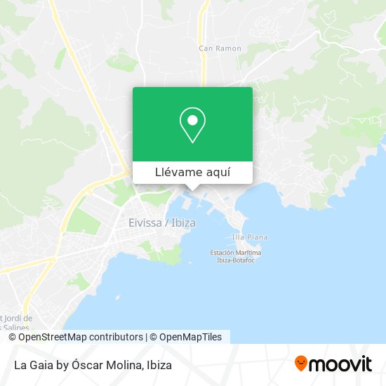 Mapa La Gaia by Óscar Molina