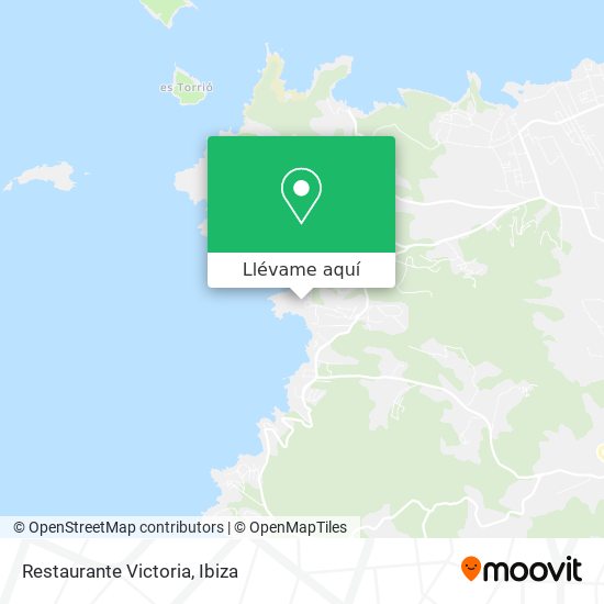 Mapa Restaurante Victoria