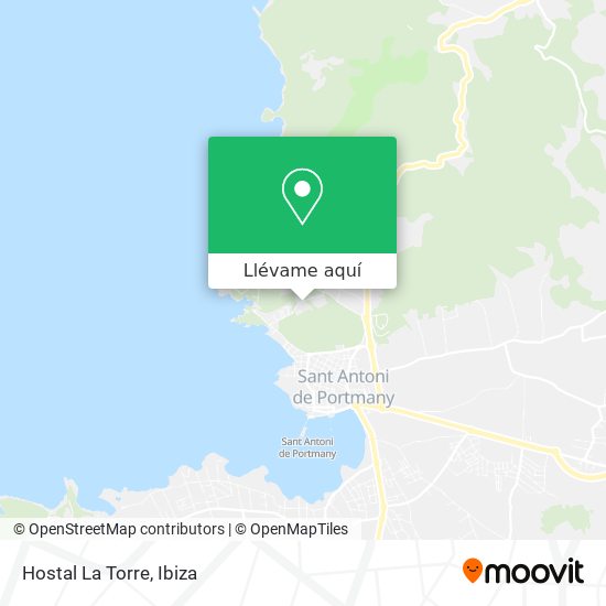 Mapa Hostal La Torre