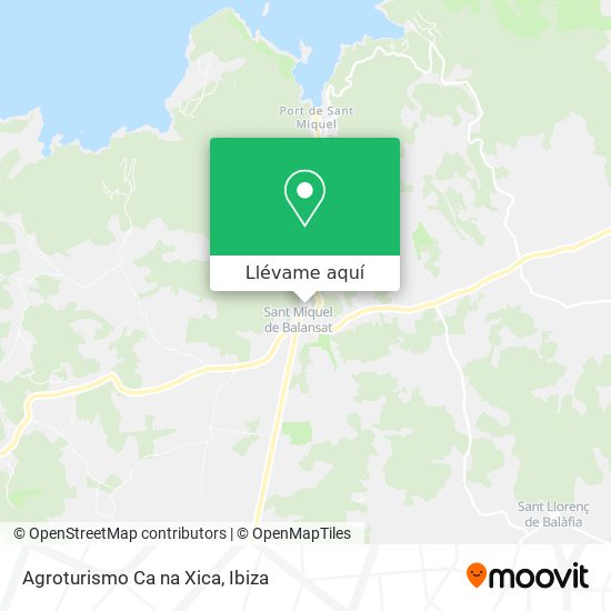 Mapa Agroturismo Ca na Xica