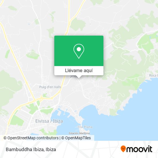 Mapa Bambuddha Ibiza
