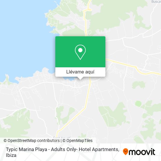 Mapa Typic Marina Playa - Adults Only- Hotel Apartments