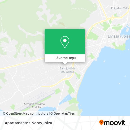 Mapa Apartamentos Noray